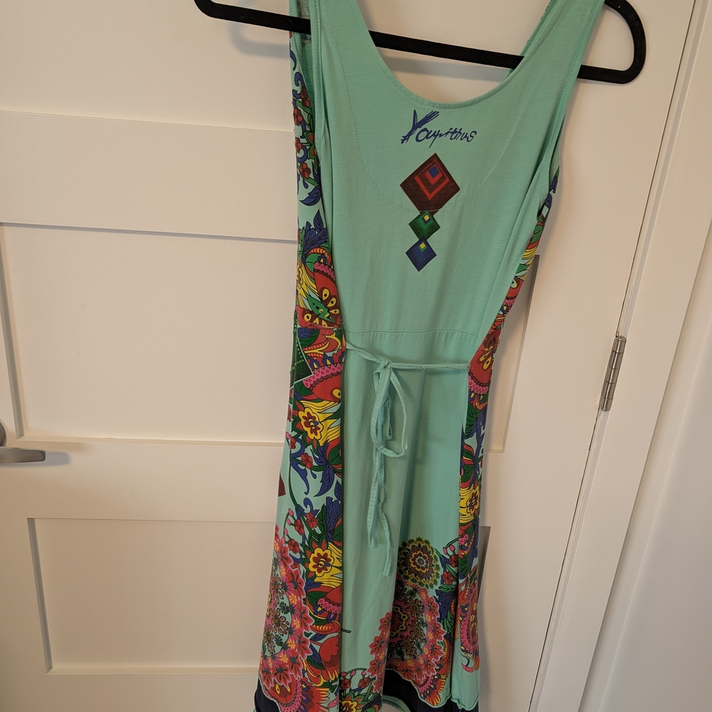 Beautiful summer dress Patterned Sleeveless Dress - Picture 7 of 8